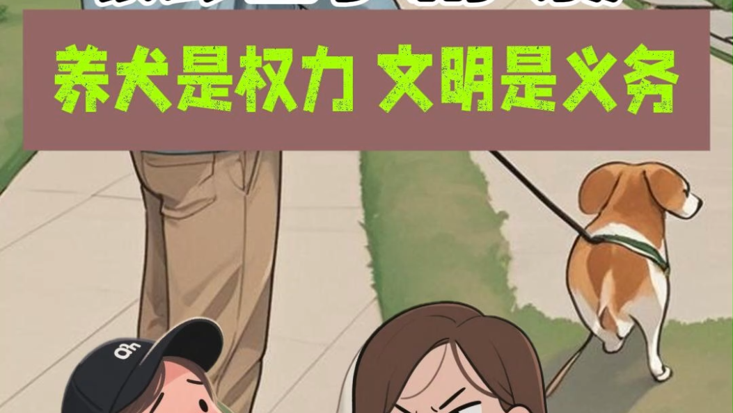 《法理小剧场》第55集：养犬是权力，文明是义务！#依法文明养犬#民法典宣传月#文明新风拂白州#普法强基在行动