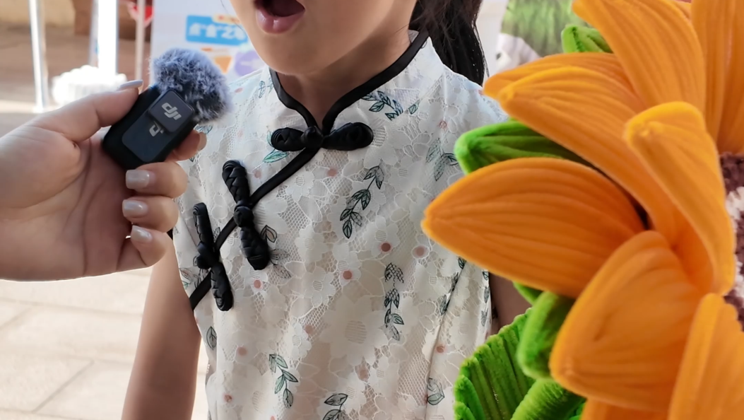 萌娃出动！小旗袍+向日葵送考，感受超Q小奶音祝福的暴击吧♥ #2025高考 #大理 