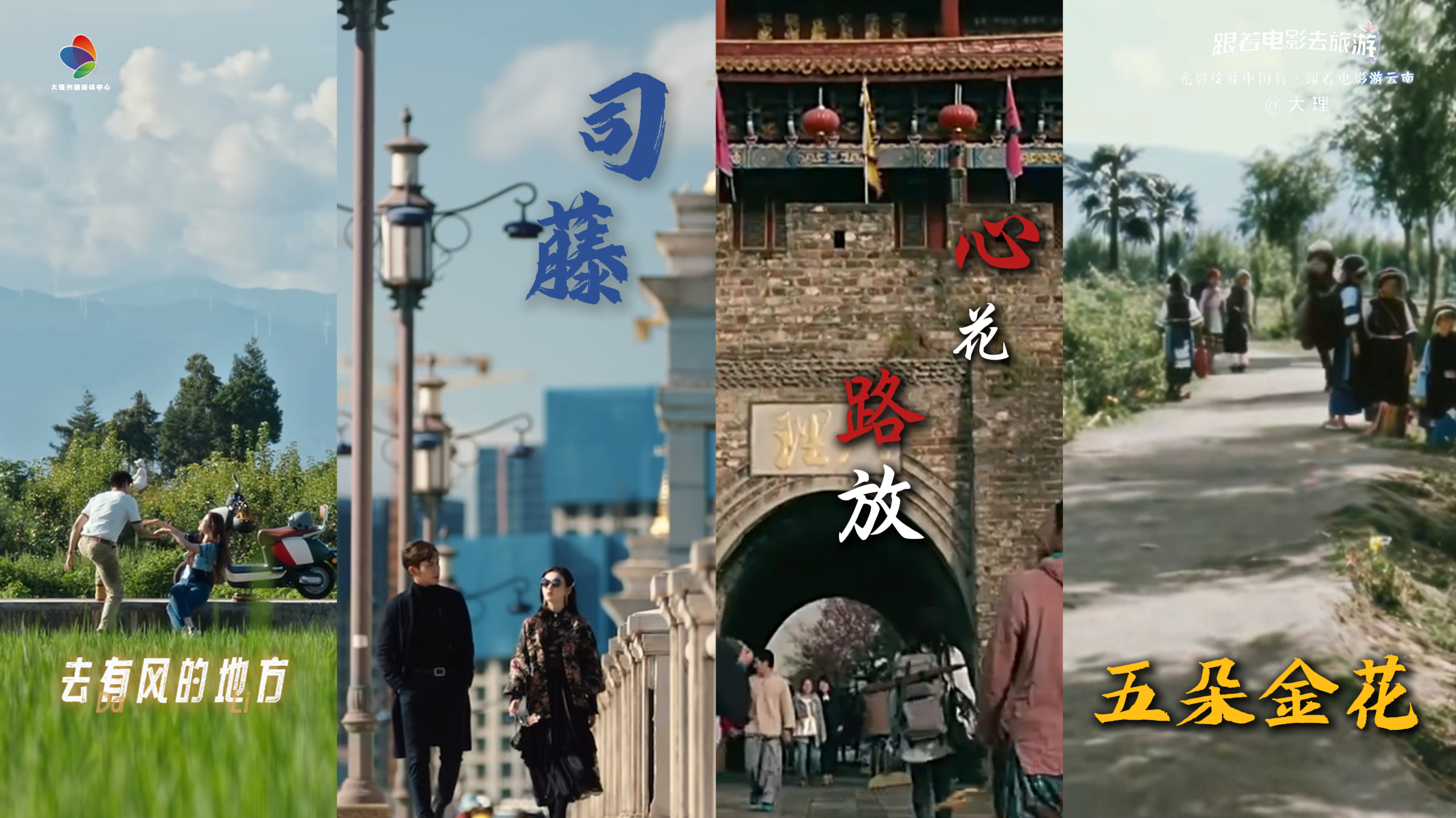 速速集合！开启大理光影之旅，每一帧都美到失语！#跟着电影去旅游 #大理影像季 #在大理爱上生活