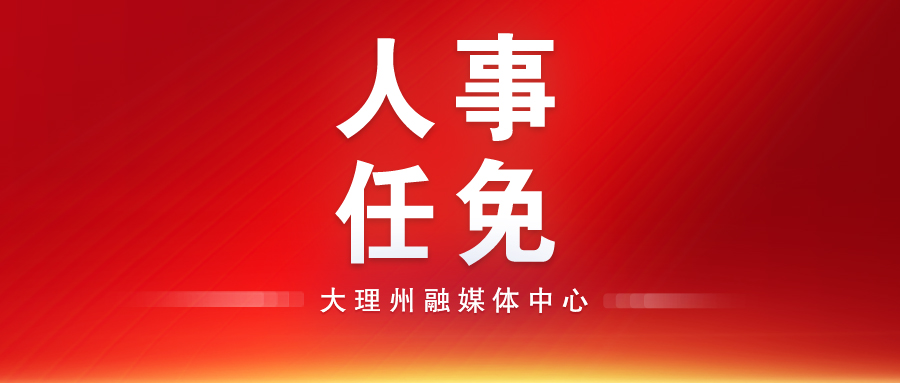 大理一地发布人事任免