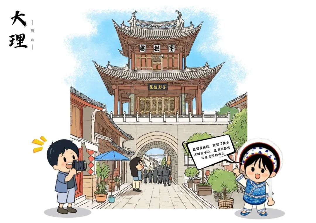 漫游巍山：探宝、品茶、嗦面，享慢生活~
