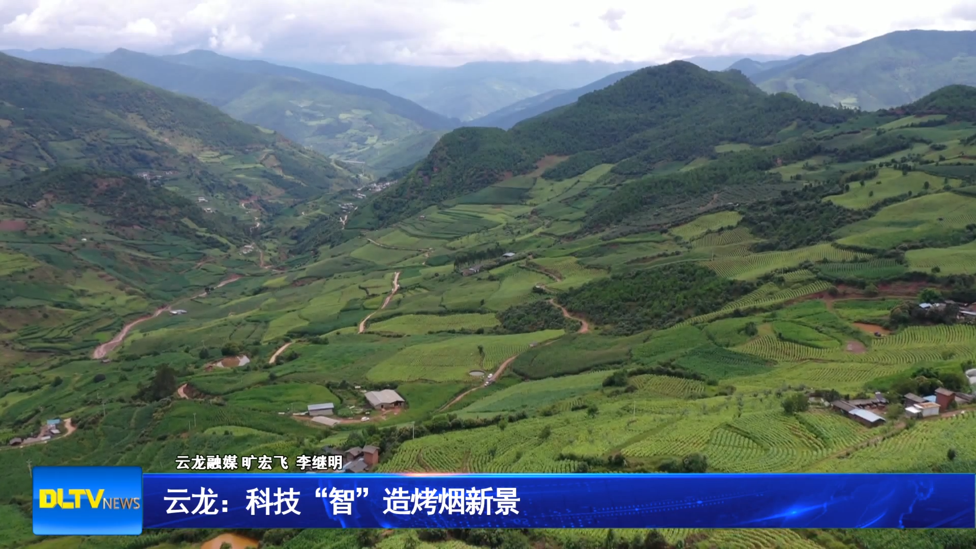 云龙：科技“智”造烤烟新景