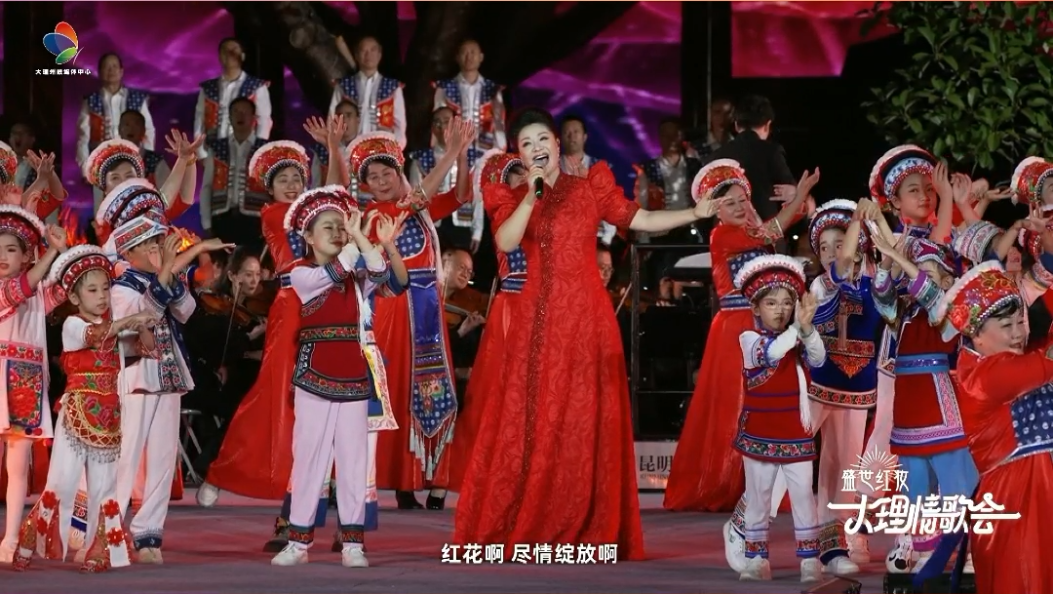 2025大理情歌会开幕式·情歌交响音乐会：《红花》 #在大理爱上生活 #2025大理情歌会 #中央音乐学院 #大理民歌