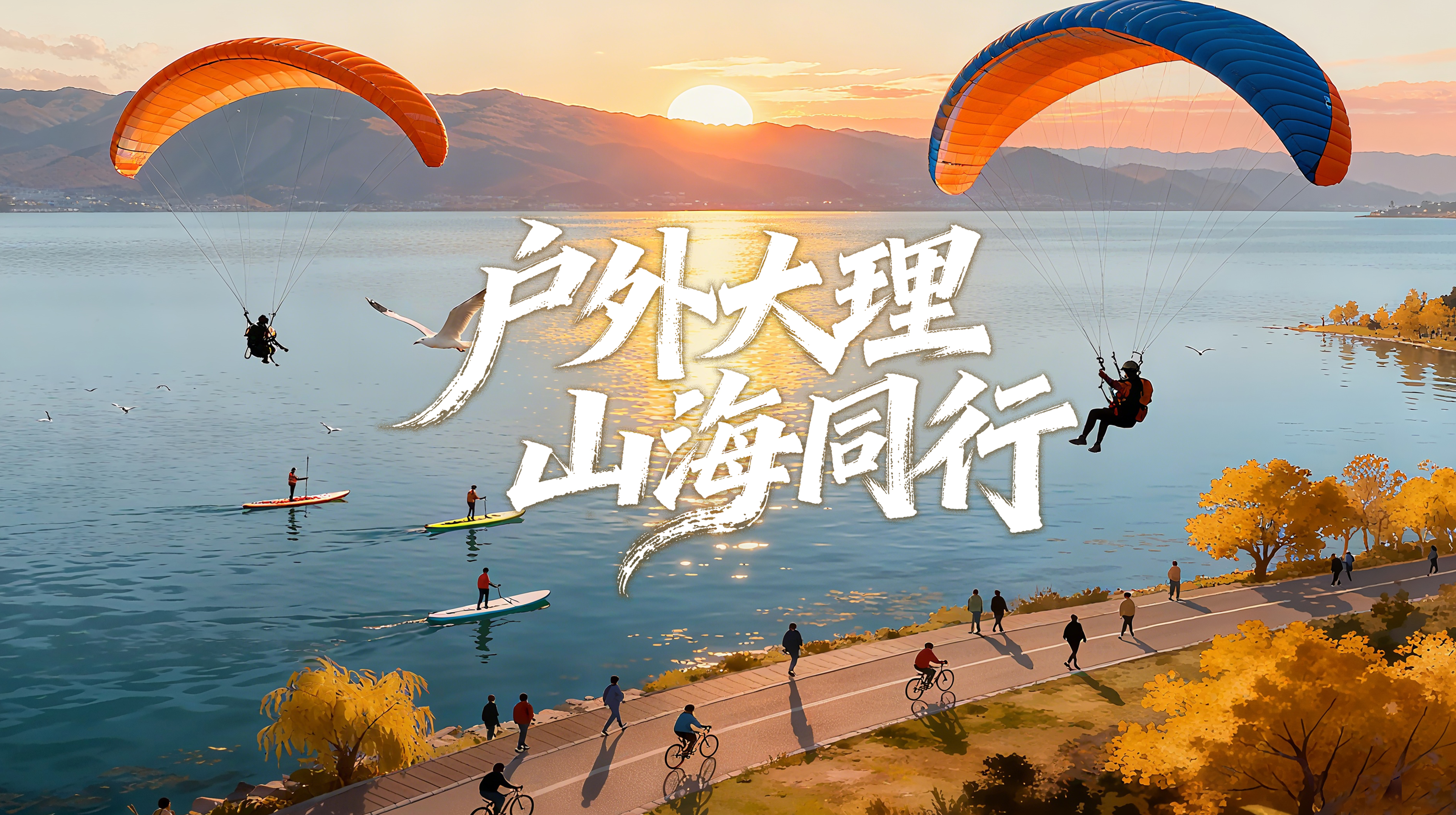 #在大理爱上生活 一笔绘山海 户外大理行#这里是大理 #旅居大理品味乡愁  #阅读大理
