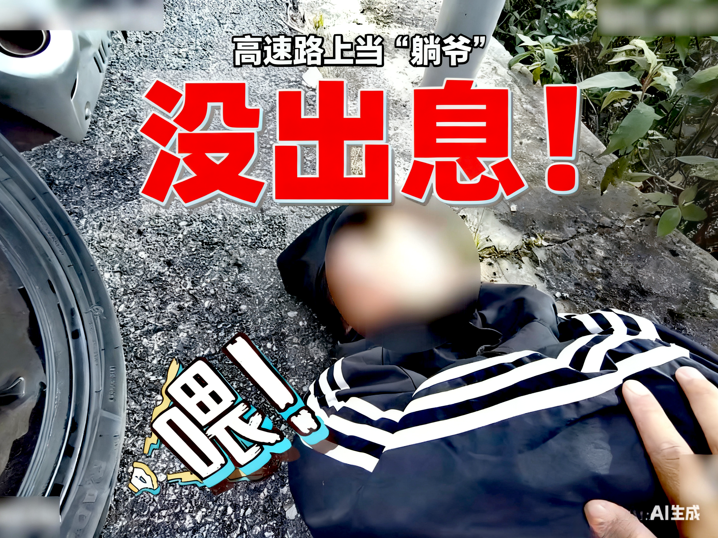 《海星说交通》105期：高速路上当“躺爷” 没出息！  #平安是福 #海星说交通 #普法强基在行动