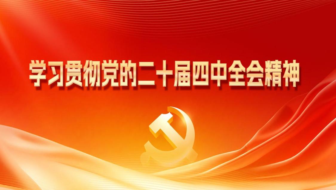学习贯彻党的二十大四中全会精神