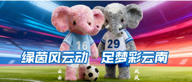 官宣！滇超吉祥物名称+联赛口号双发布