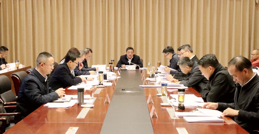 州委常委会召开会议 认真学习贯彻习近平总书记重要讲话重要指示精神  落实省委省政府有关工作要求 杨国宗主持