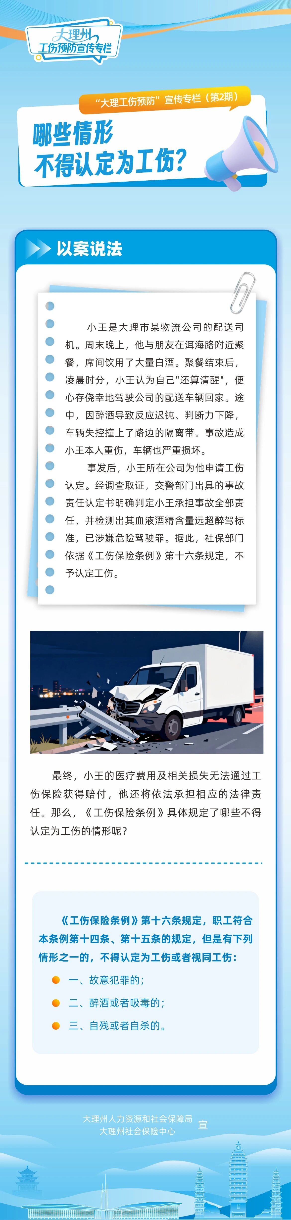 哪些情形不得认定为工伤？