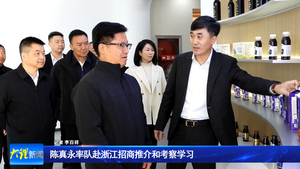  陈真永率队赴浙江招商推介和考察学习 
