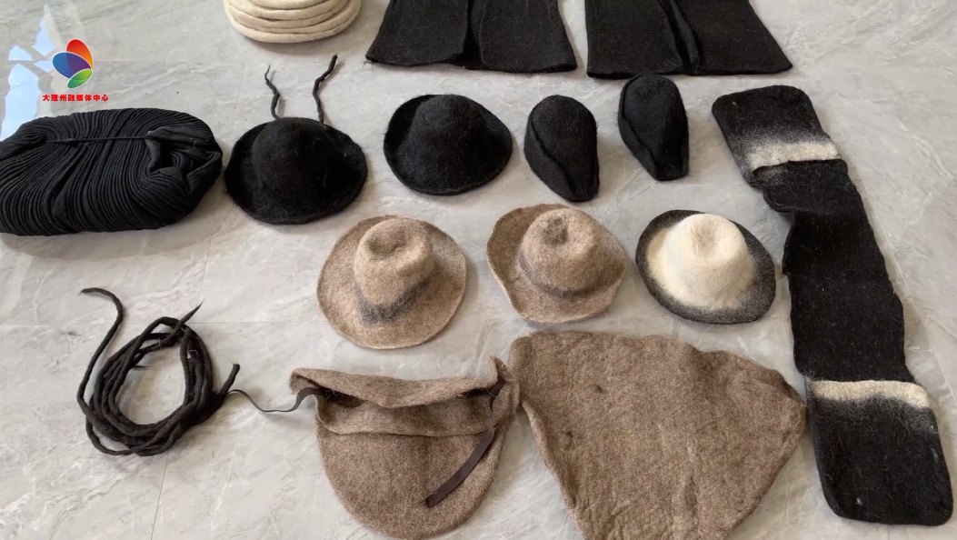 喜洲传统羊毛毡