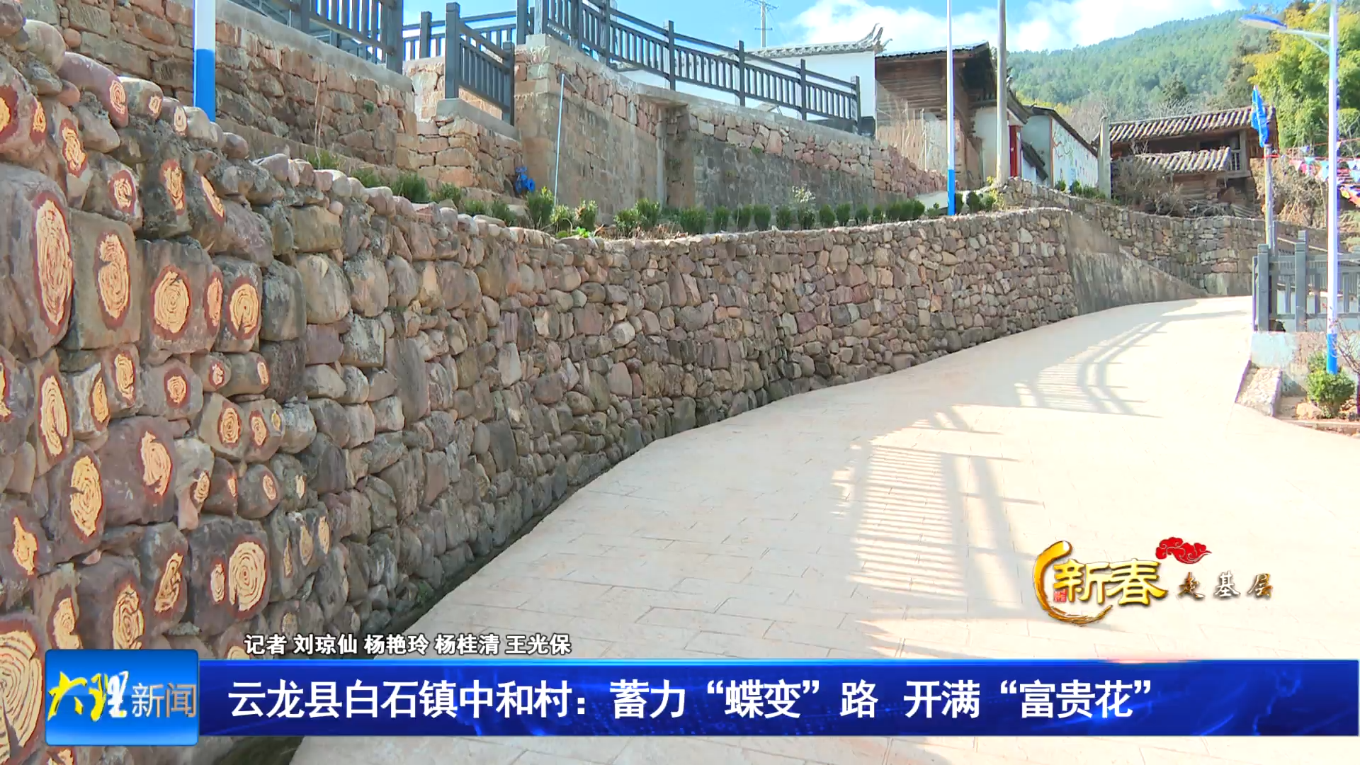 云龙县白石镇中和村：蓄力“蝶变”路   开满“富贵花”