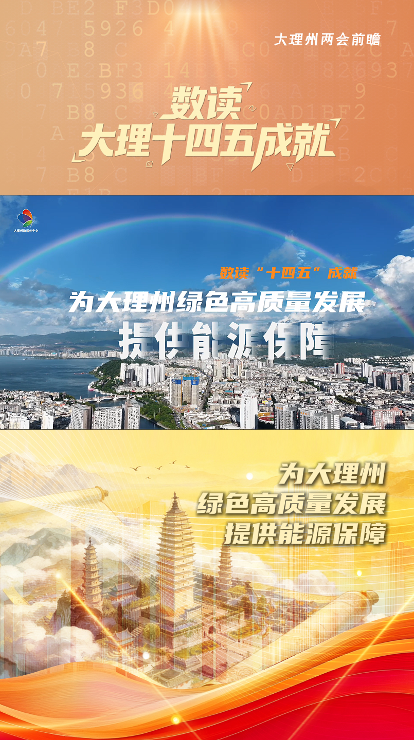 数读大理“十四五”成就  为大理州绿色高质量发展提供能源保障 #大理州两会前瞻 #在大理爱上生活 #人类心灵栖居地大理