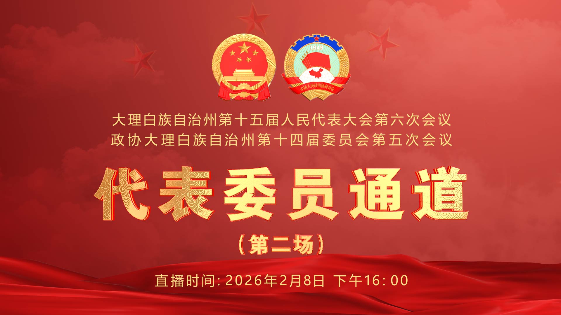 代表委员通道——第二场