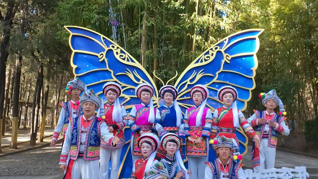 云南：蝴蝶泉边歌满坡 大理春光满山河 #在大理爱上生活 #蝴蝶泉 