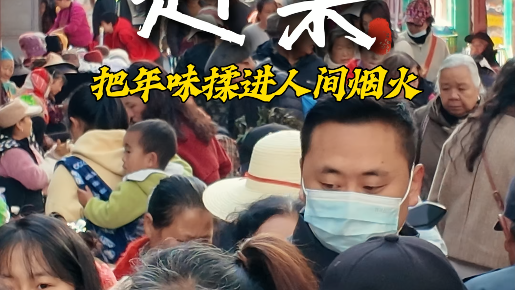 大理凤仪赶集：把年味揉进人间烟火  #在大理爱上生活 #2026春节 #网络中国节春节 #赶集