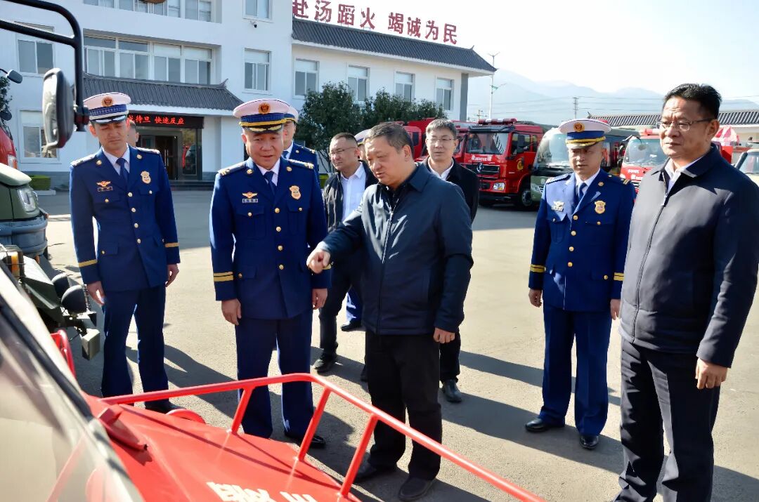 杨国宗率队到大理市开展春节前走访慰问暨旅游市场秩序保障和安全生产检查