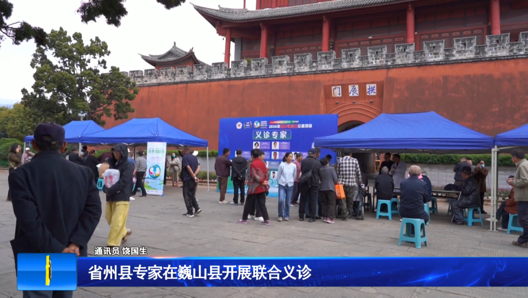 省州县专家在巍山县开展联合义诊
