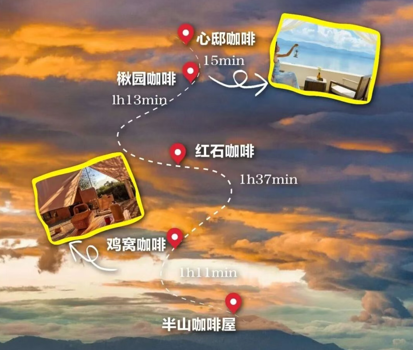 大理这条“山海咖啡路线”入选省级榜单！5家店，全是人生取景框