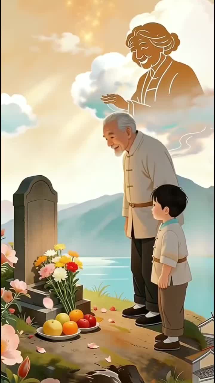 清风寄思念，鲜花代香火，清明请文明祭祀！记者：冯少光（实习）