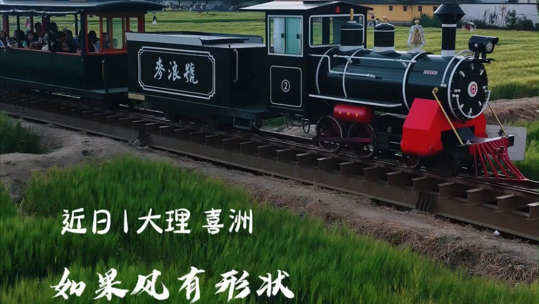 喜洲｜风吹麦浪 洱海之畔，春风在麦浪中翻滚。#在大理爱上生活#治愈系风景#风吹麦浪