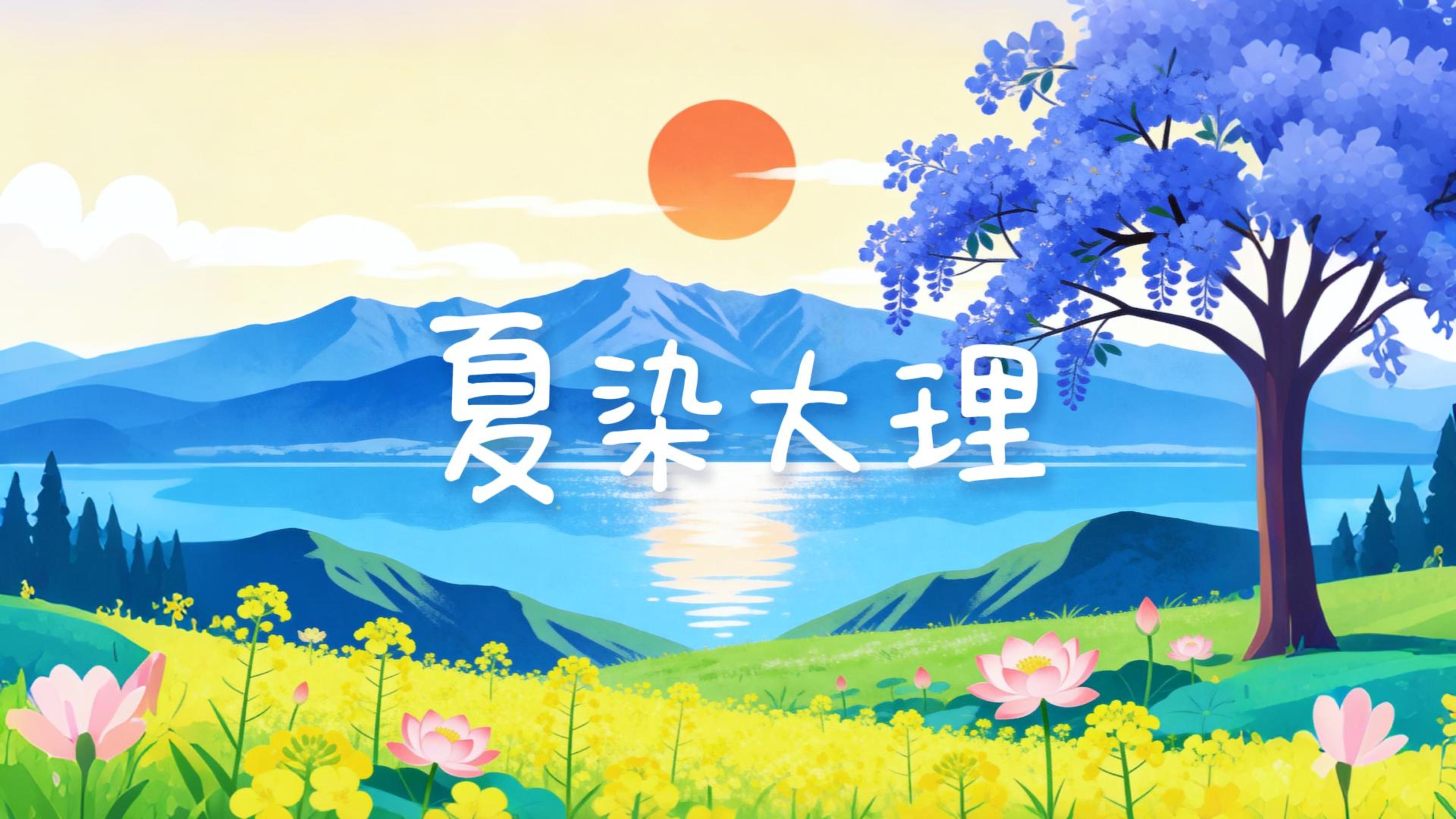 #在大理爱上生活 山野花海 夏染大理  #这里是大理 #人类心灵栖居地大理 #大理70正芳华