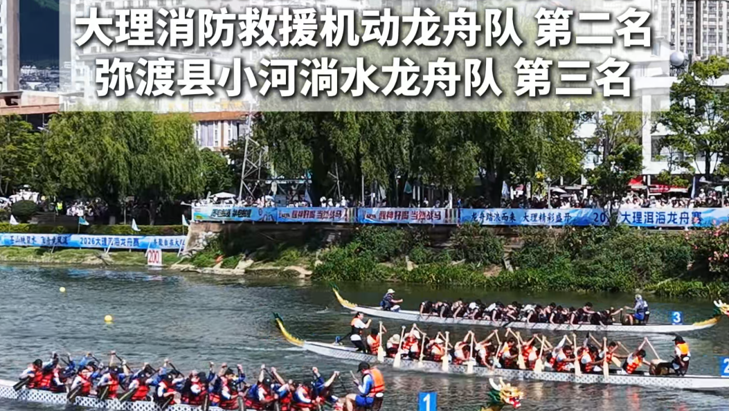 500米大龙舟22人组比赛成绩公布 #大理洱海龙舟赛 #网络中国节·端午 #在大理爱上生活 #端午节