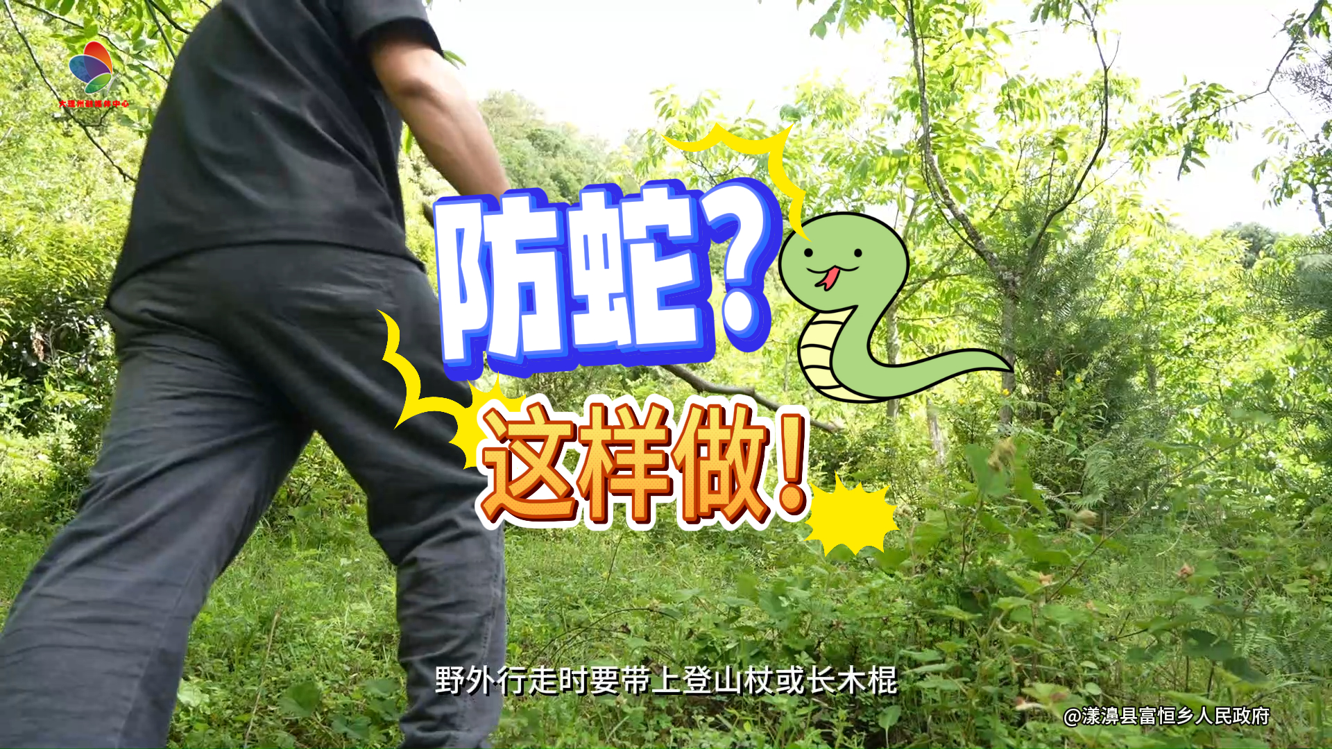 防蛇🐍宣传小视频，包你记得牢，包你学得快，包你不会慌！#夏季防蛇 