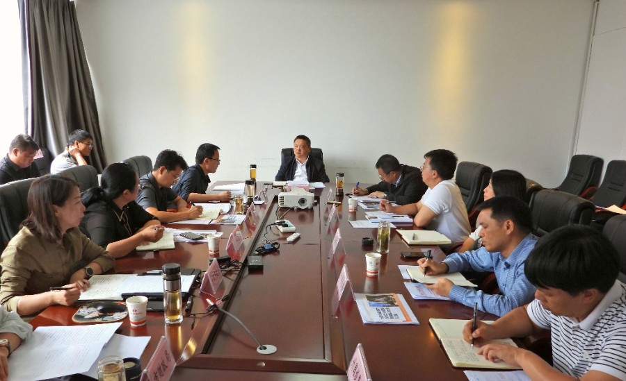 现场调研结束后，召开了沙河埂项目调研座谈会。_proc_副本.jpg