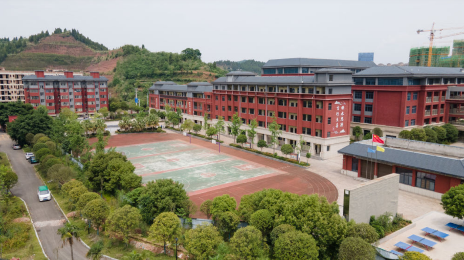 2024年5月31日拍摄的之江小学校园。