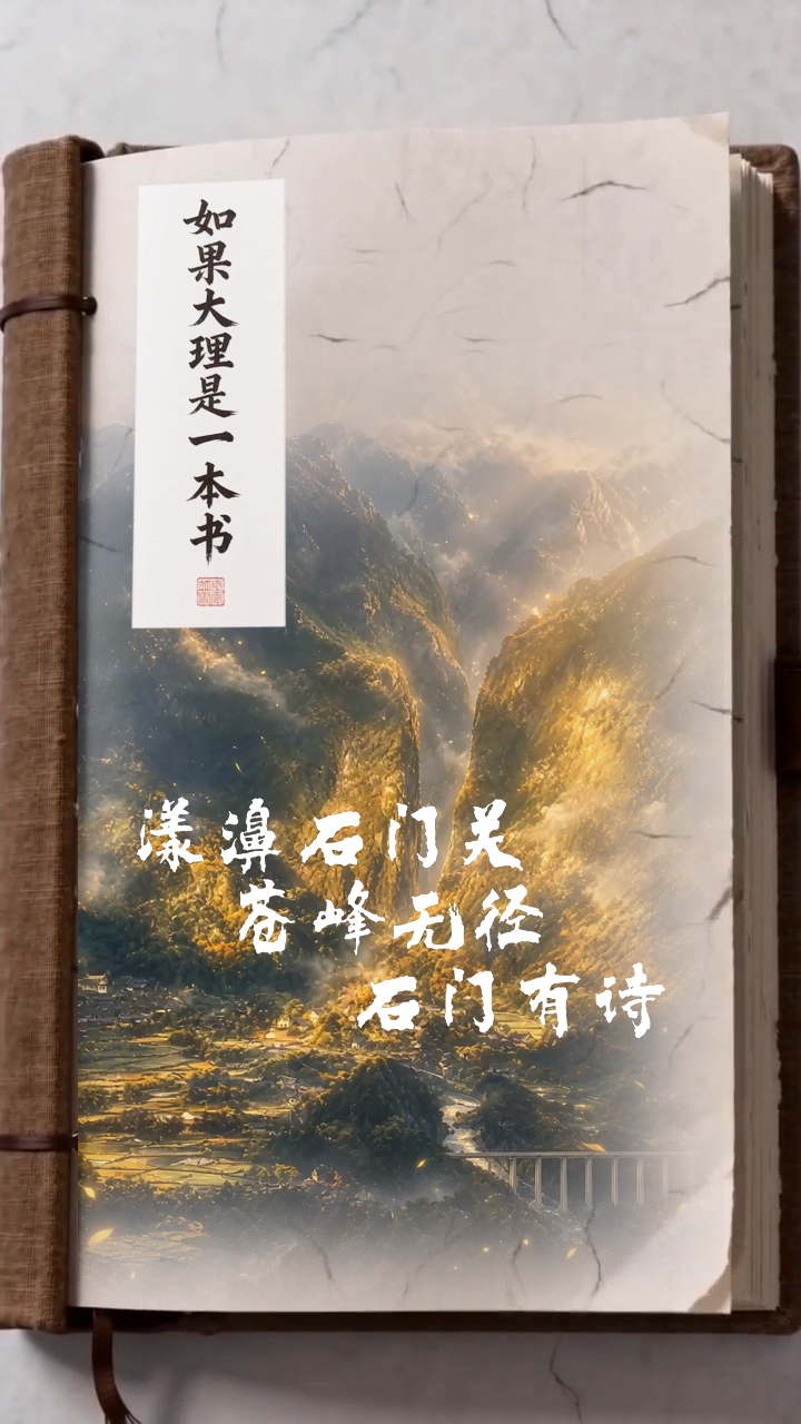 #在大理爱上生活  漾濞石门关 苍峰无径 石门有诗 #人类心灵栖居地大理 #如果大理是一本书 #大理70正芳华