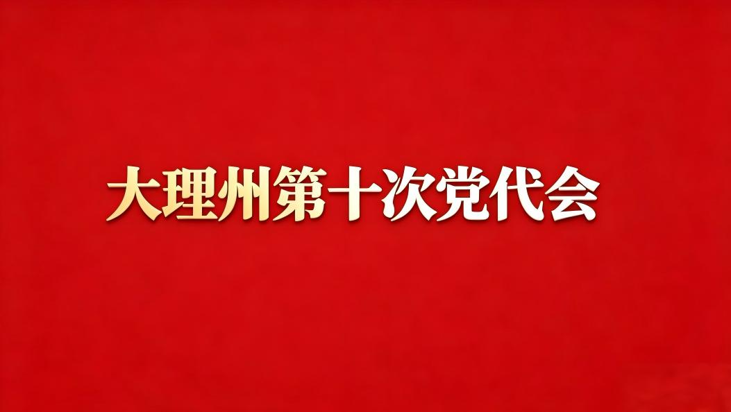 大理州第十次党代会