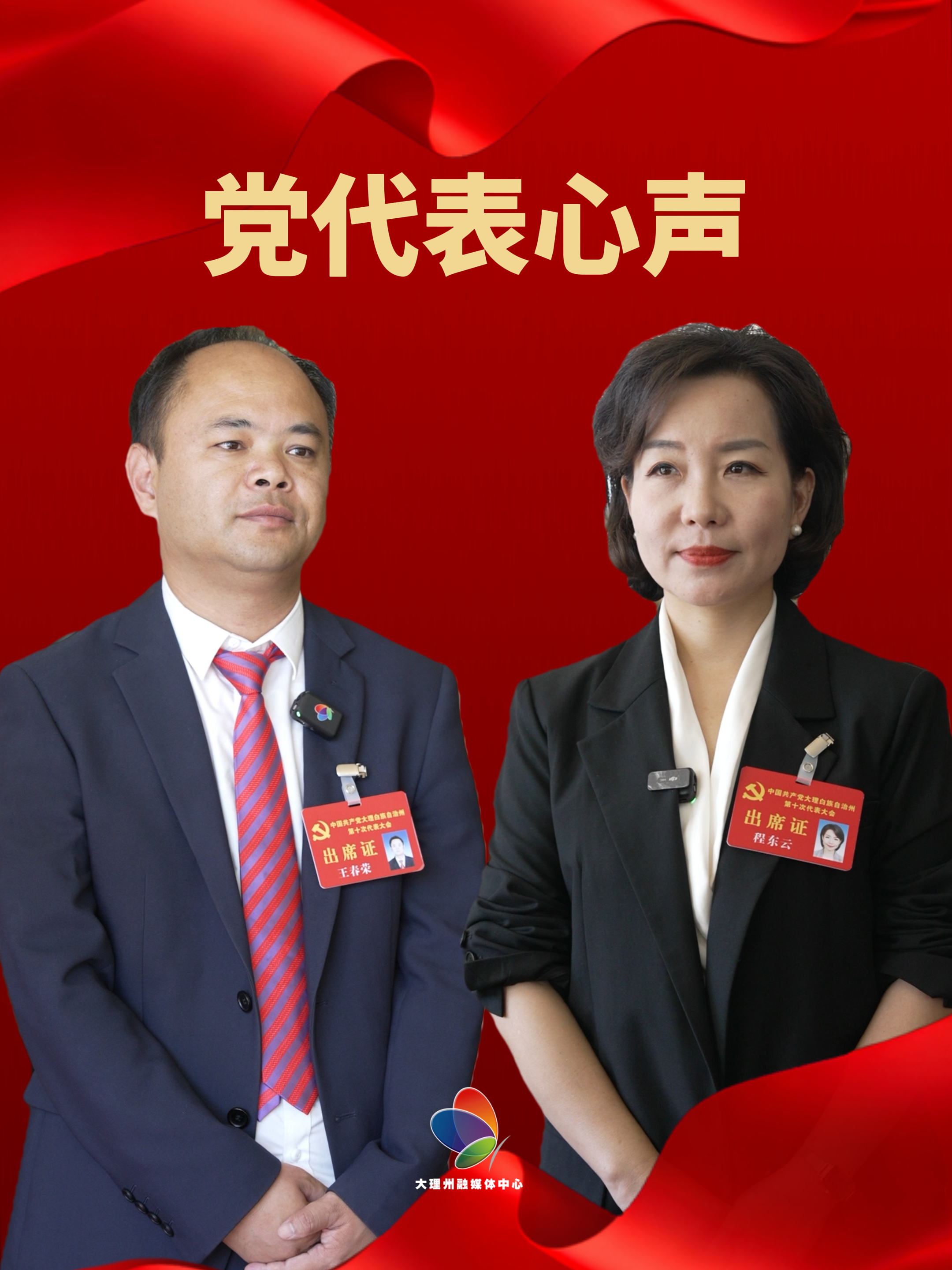 #大理州第十次党代会 #奋进新征程担当新使命 州第十次党代会代表心声