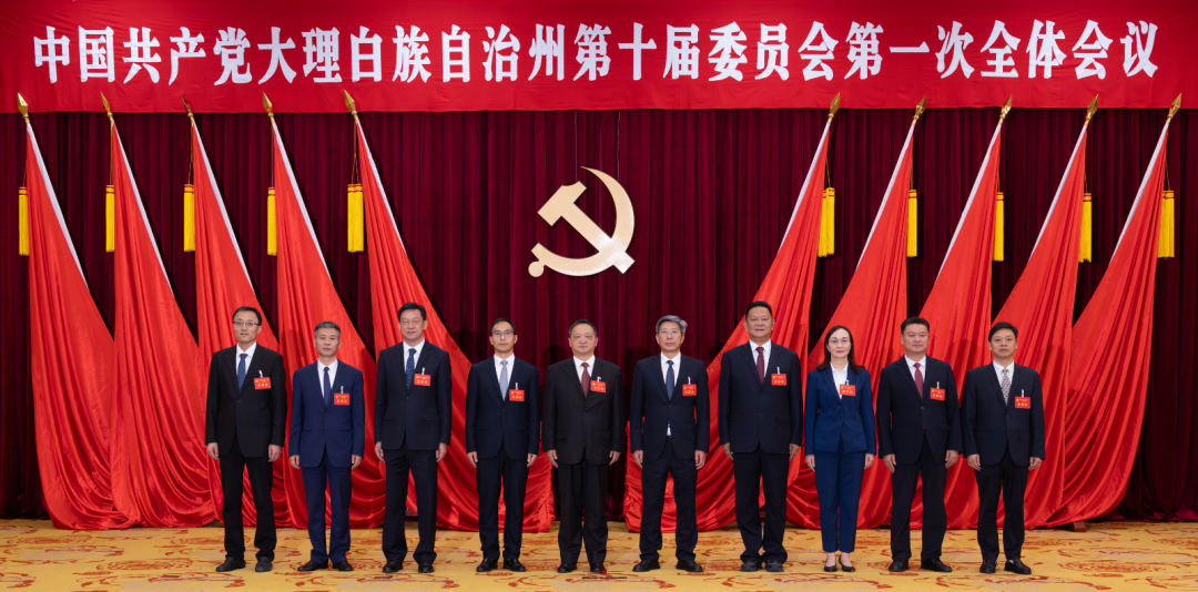 中共大理州委十届一次全会举行