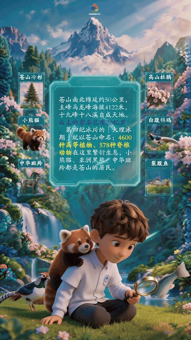 一湖水6.5成来自苍山，1000个物种藏在密林……大理的山海秘密，你知道多少？