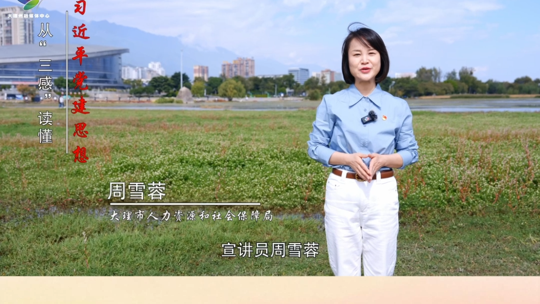 习习春风 理润苍洱”理论宣讲品牌栏目 第二十九期：从“三感”读懂习近平党建思想 #习习春风理润苍洱 #理论宣讲