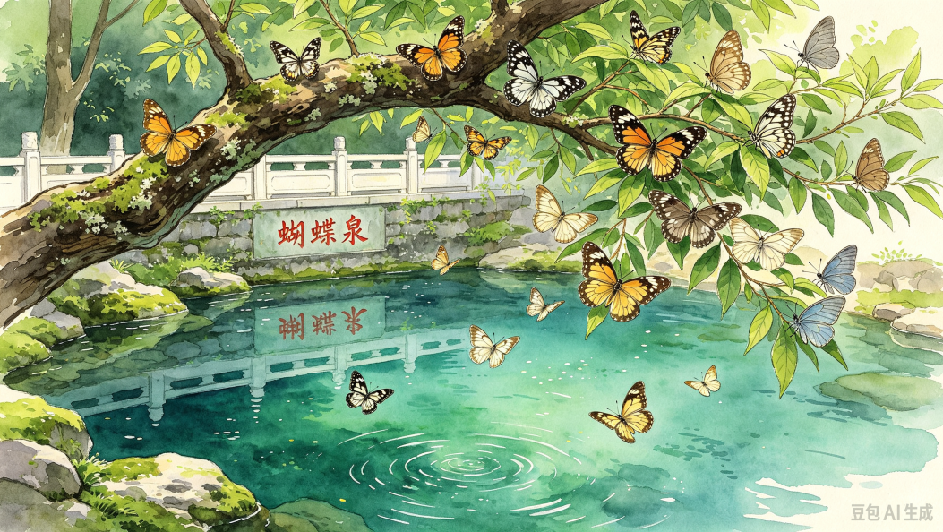 蝶影如何归来？大理蝴蝶泉修复栖息地，重建蝶类生态链