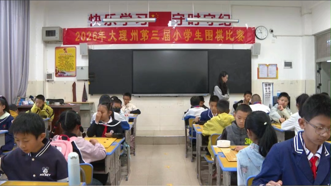 在黑白世界里比拼智慧收获成长 #在大理爱上生活 #我家大理美 #中国少年 #小学教育