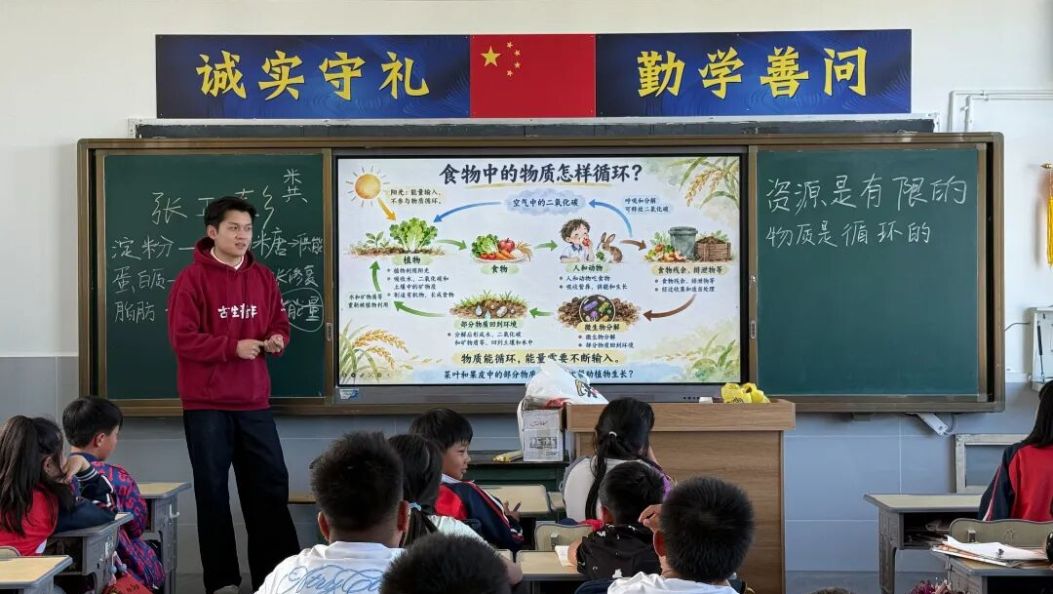 惜粮就是护洱海！古生村科技小院带少年追踪《一碗饭的旅程》